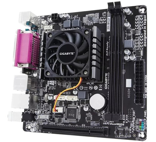 Motherboard Amd Mini Itx Gigabyte Ga E2 2500 Radeon 8280 