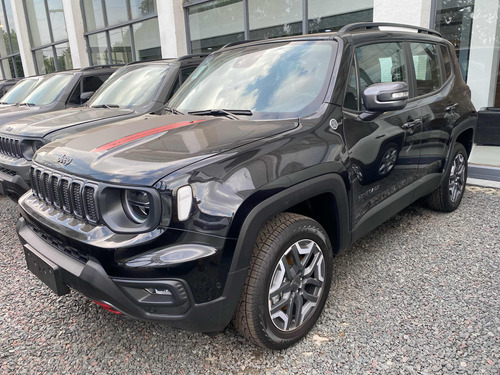 Jeep Renegade Trailhawk 4x4 Negra En Promoción Retira Ya! Le