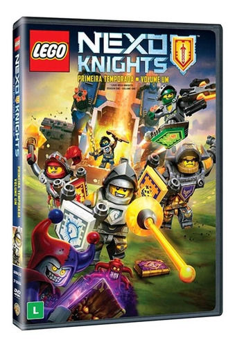Lego Nexo Knights 1ª Temporada Vol.1 - Dvd - Erin Mathews