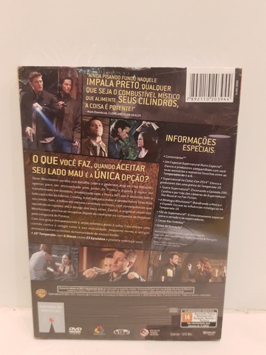 Supernatural 10 Temporada - Original E Lacrado