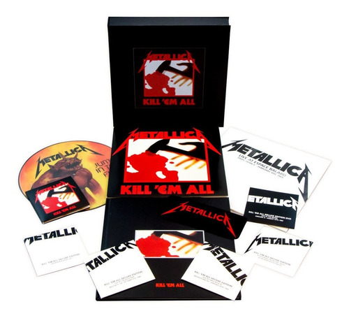 Cd Vinilo Dvd Metallica Kill 'em All Deluxe Box Set.