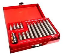 Comprar Jogo Chaves Bits Torx Longa Curta E Adaptador 1u002F2 T20 A T55