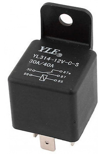 5 pin 40a impermeable auto-relé de larga duración KFZ-DC-relé aire luz 12 vbpa 