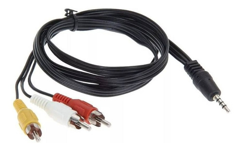 Cable 3.5mm Stereo 3 Rca Macho Audio Y Video 3.5 A Rca