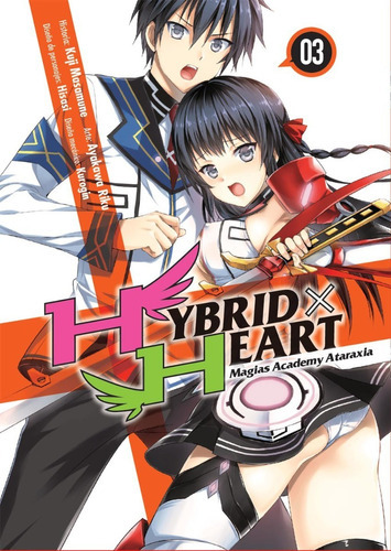 Hybrid X Heart Magias Academy Ataraxia 3, De Kuji Masamune. Editorial Kamite, Tapa Blanda En Español, 2021