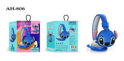 Audífono Bluetooth Stitch Para iPhone Samsung Xiaomi Huawei