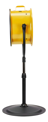 Ventilador de piso CAT HVPD14AC estructura color amarillo 127V