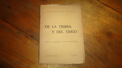 De La Tierra Y Del Trigo