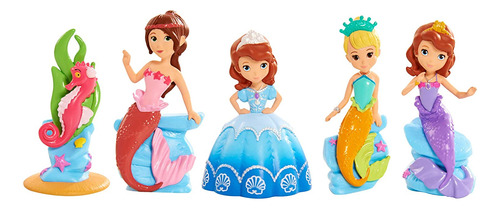 Juego De Figuras Sirena Sofia The First Royal Friends De Jus