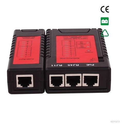 Testador Poe Cabo Profissional Utp/rj45/rj11 Poe