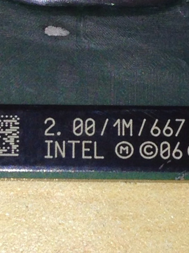 Procesador Intel Dúo 2.00/1m/667