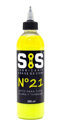 Lubricante Cadena Bici Sis N21 Cera Todas Condiciones 300ml