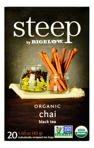 Té Chai Steep Bigelow 42g