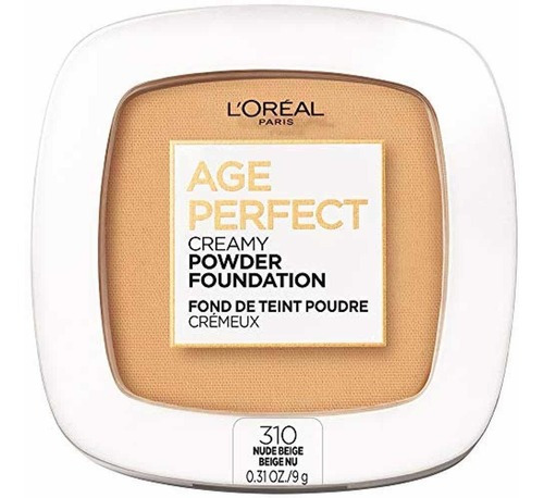 Base de maquillaje en crema L'Oréal Paris Age Perfect Age Perfect tone 310, color beige nude, 9 g
