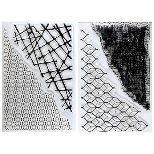 2 Sheets Different Style Grid Fish Net Cloth Background...