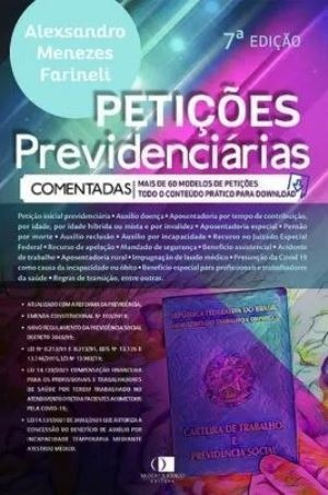 Imagem 2 de 2 de Livro Petições Previdenciárias Comentadas 7ªed - 2021