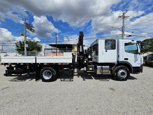 Caminhão Mb Atego 1719 Cabine Itec Munck Argos Agi20.5 2025