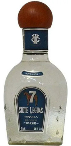 Tequila Bco.100% 7 Leguas 375ml