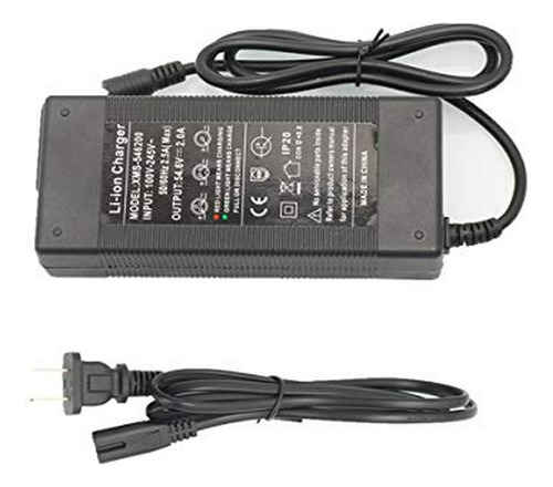 Adaptador De Cargador De Batería De 48v 2a Salida De Fuente 