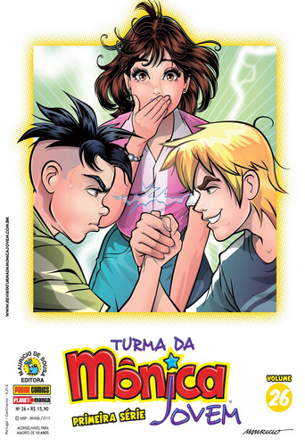 Turma Da Mônica Jovem: Primeira Série Vol. 26, de Mauricio de Sousa. Editora Panini Brasil LTDA, capa mole em português, 2019