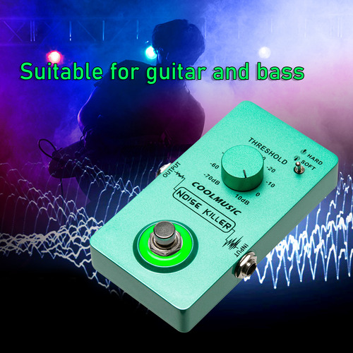Coolmusic Noise Killer Effect Pedal True Bypass Noise Gate