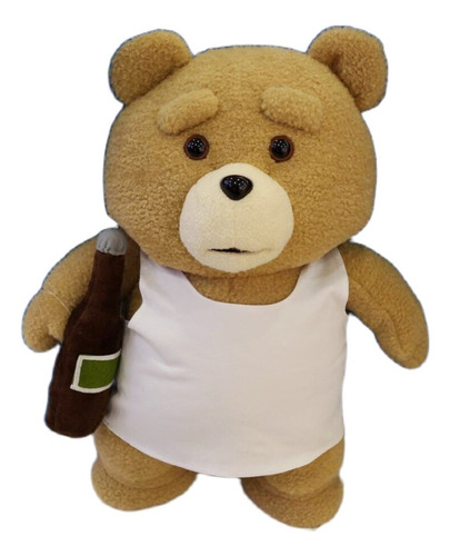 Peluche Oso Ted 2 Con Delantal En Supermercado 43cm