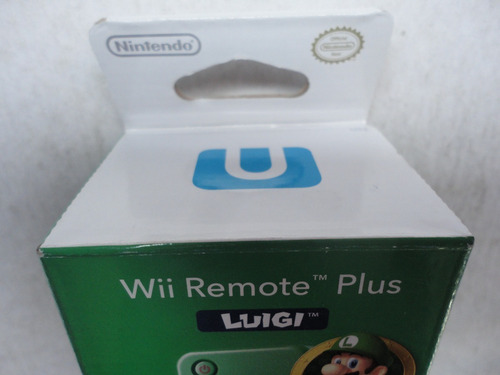 Control Wii Remote Edición Especial Luigi En Caja Wii Wii U (Usado)