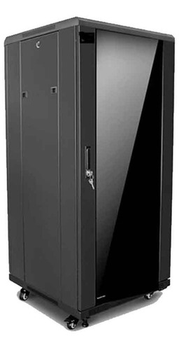 Rack De Piso Gabinete Cerrado 42u 2mts Puerta De Vidrio