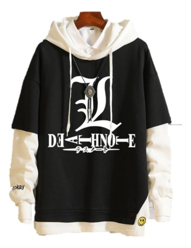 Sudaderas Pullover Anime Death Note Primavera Y Otoño