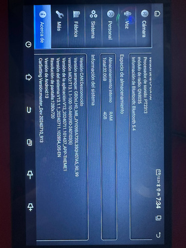 Para Nissan March Versa V-drive Nota Android Estéreo Carplay Negro