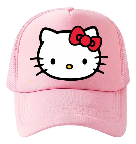 Gorra Hello Kitty Trucker Camionera Pink Series