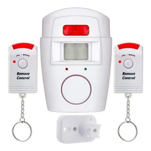 comprar Alarma Con Sensor De Movimiento Infrarrojo Sirena  Control R