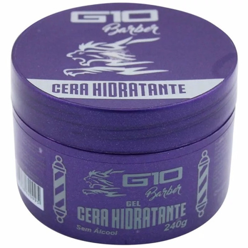 Gel Cera Hidratante G10 Barber 240g