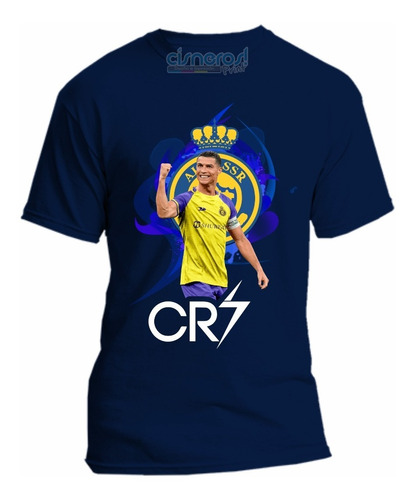 Playera Cristiano Ronaldo Cr7 Al Nassr Colores