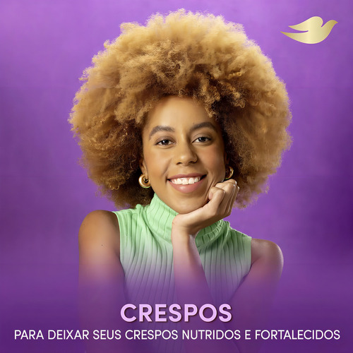 Kit Shampoo E Cond Dove Liberdade Dos Cabelos Crespos 355ml