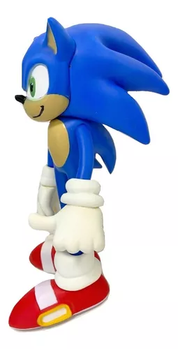 Novo Boneco Sonic The Hedgenog Super Sonic Articulado