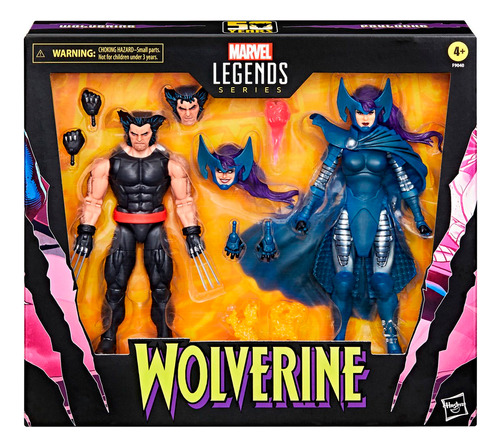 Wolverine & Psylocke 2-pack, Marvel Legends