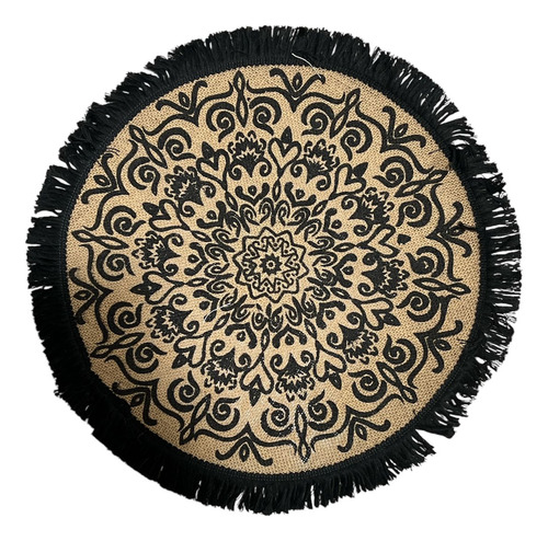 Set 4 Individuales Mantel De Mesa Individual Bohemio Mandala
