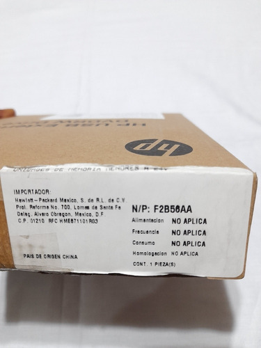 Hp Gp60nb50 Slim Externo, Usb Dvd-rw Drive, P/n: F2b56aa