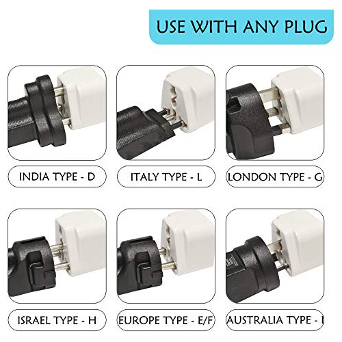 Adaptador De Conexión Universal A Tierra Ceptics Ee. Uu./jap
