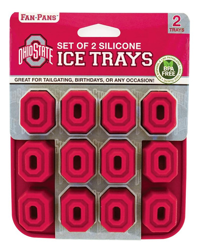 Game Day Set - Fanpans Ncaa Ohio State Buckeyes - Silicone I