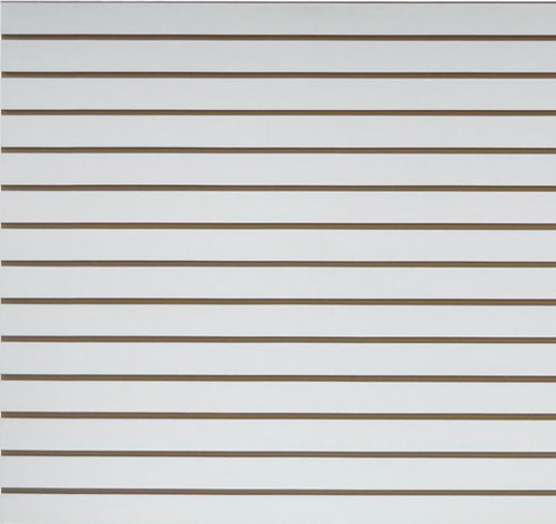 Panel Ranurado 1.22x1.22m Blanco