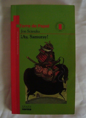 ¡ay Samuray! Jon Scieszka Libro Original Oferta 