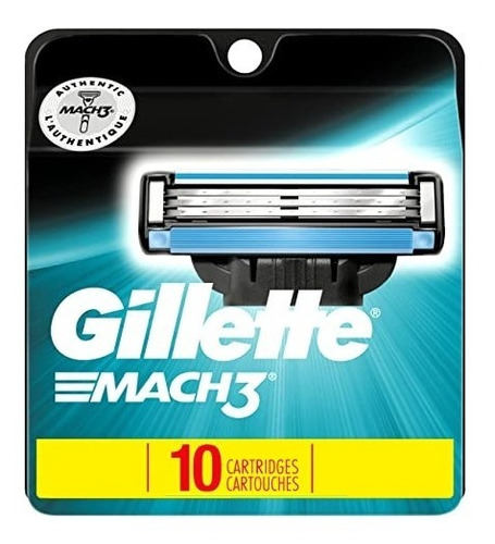 Repuestos Para Afeitar Gillette Mach3 10 u