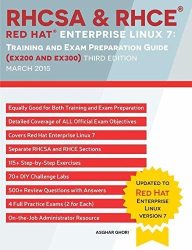 Book : Rhcsa And Rhce Red Hat Enterprise Linux 7 Training A