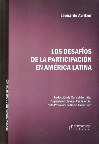 Los Desafios De La Participacion En America Latina