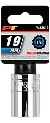 W32819 1/2 Drive 0.748pulgada12point Socket, 1 Paquete