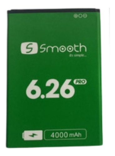 Bateria Pila Smooth 6.26 Pro Tienda Fisica