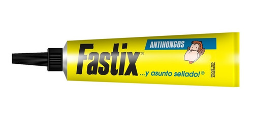 Imagen 2 de 2 de Fastix® - Sellador - Antihongos Negro - Pomo 100g