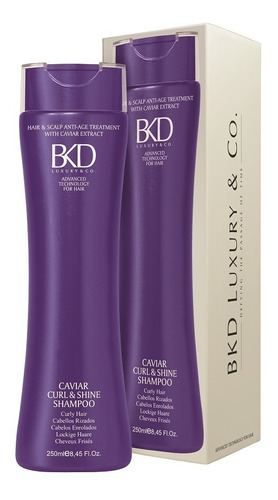 Shampoo Bkd Curl & Shine Para Cabellos Con Rulos X 250 Ml